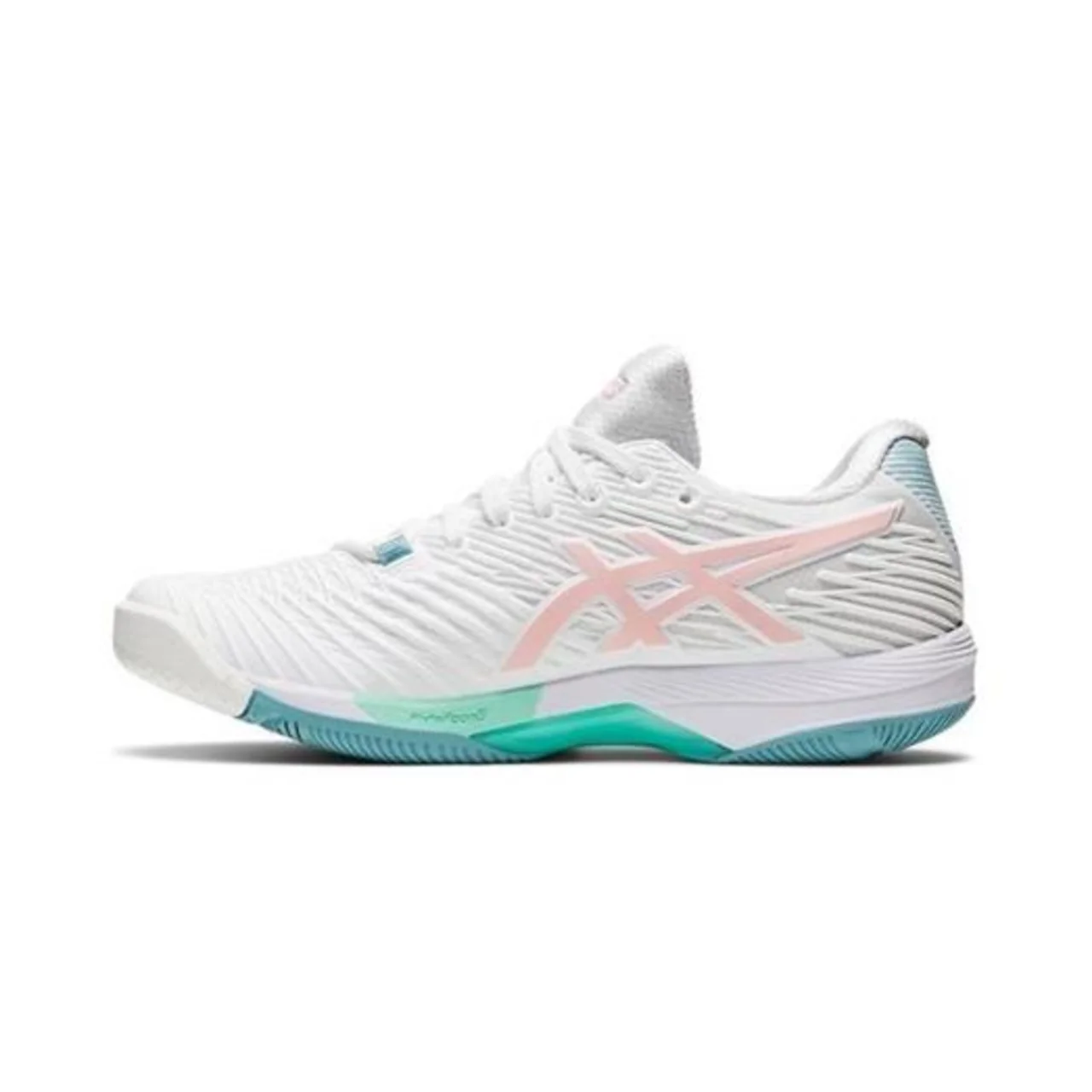 Asics Solution Speed FF 2 Tennis/Padel Women White/Frosted Rose 2023