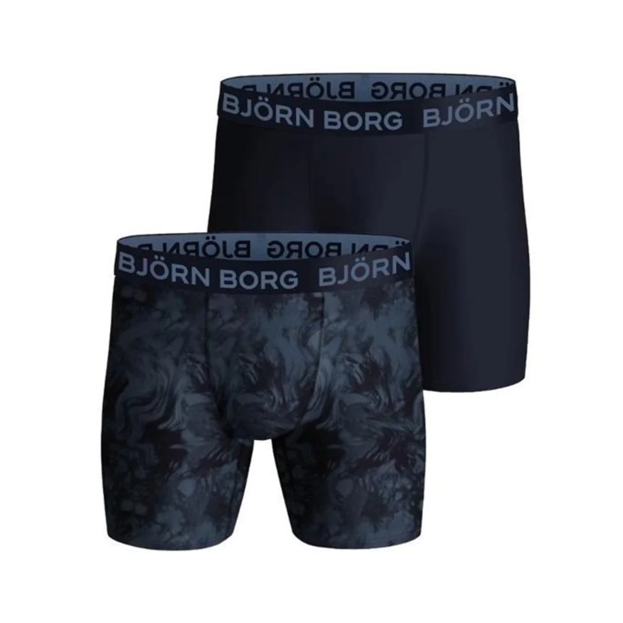 Björn Borg Performance Boxer Black/Pattern 2-pack