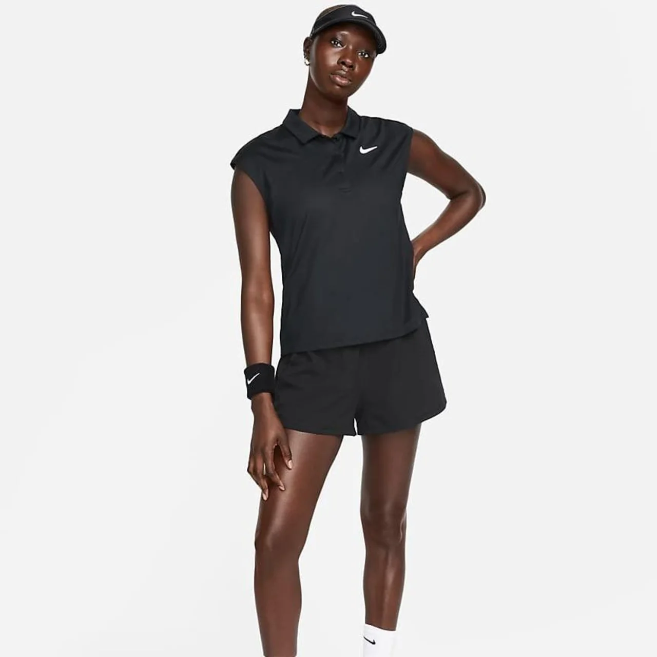 Nike Court Dri-Fit Advantage Shorts Women Black