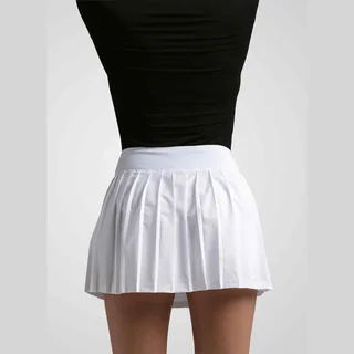 RS Pleated Racquet Skirt White