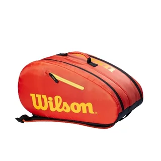 Wilson Youth Padel Racket Bag Orange/Yellow