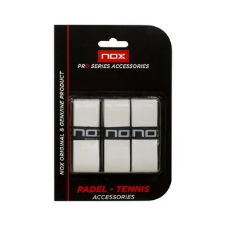 Nox Pro Padel Overgrip 3-pack White